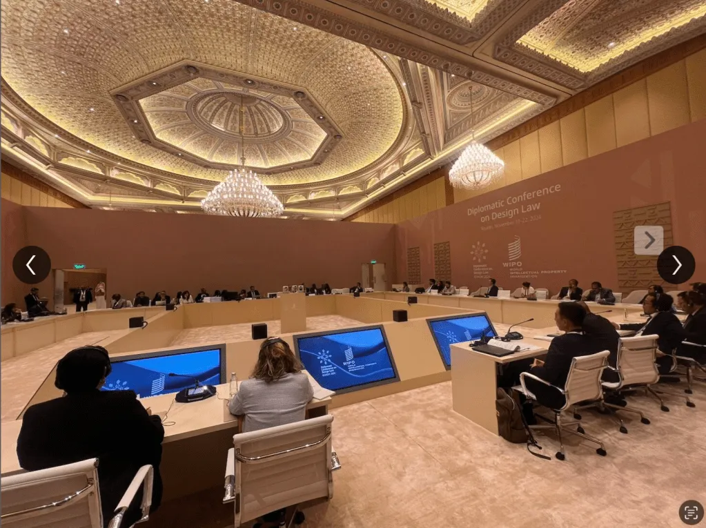 WIPO Design Law Treaty negotiations panel photo